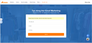 zozo email marketing