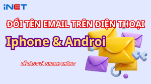 cách đổi tên email trên điện thoại