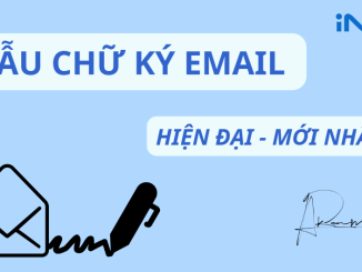 mẫu chữ ký email